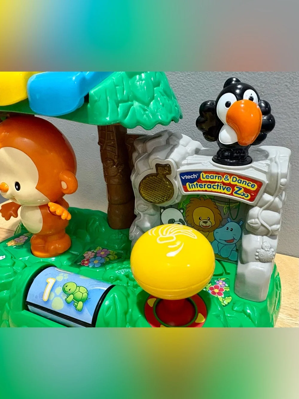 VTech Learn & Dance Interactive Zoo Learning Activity Toy Tested Works